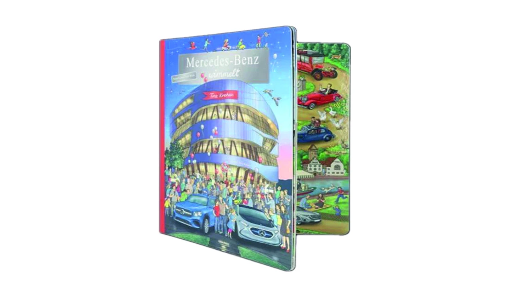 Книжка з картинками Мерседес-Бенц