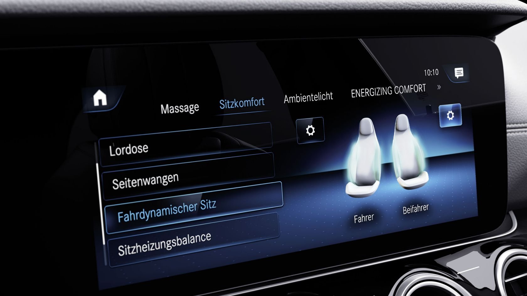 Комфорт Mercedes-Benz E-Class Седан Пакеты оборудования функций комфорта #6