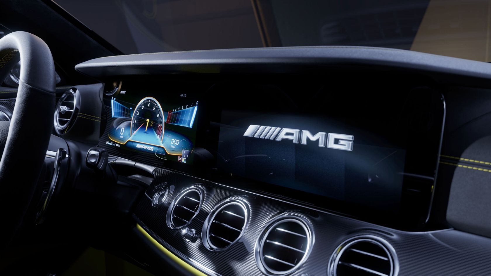 Mercedes-AMG E-Class Седан Особенности интерьера #1