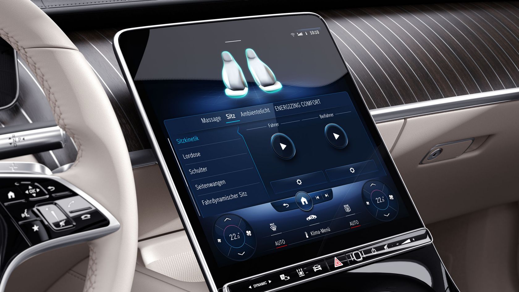 Комфорт Mercedes-Benz S-class Седан Пакеты оборудования комфорта #8