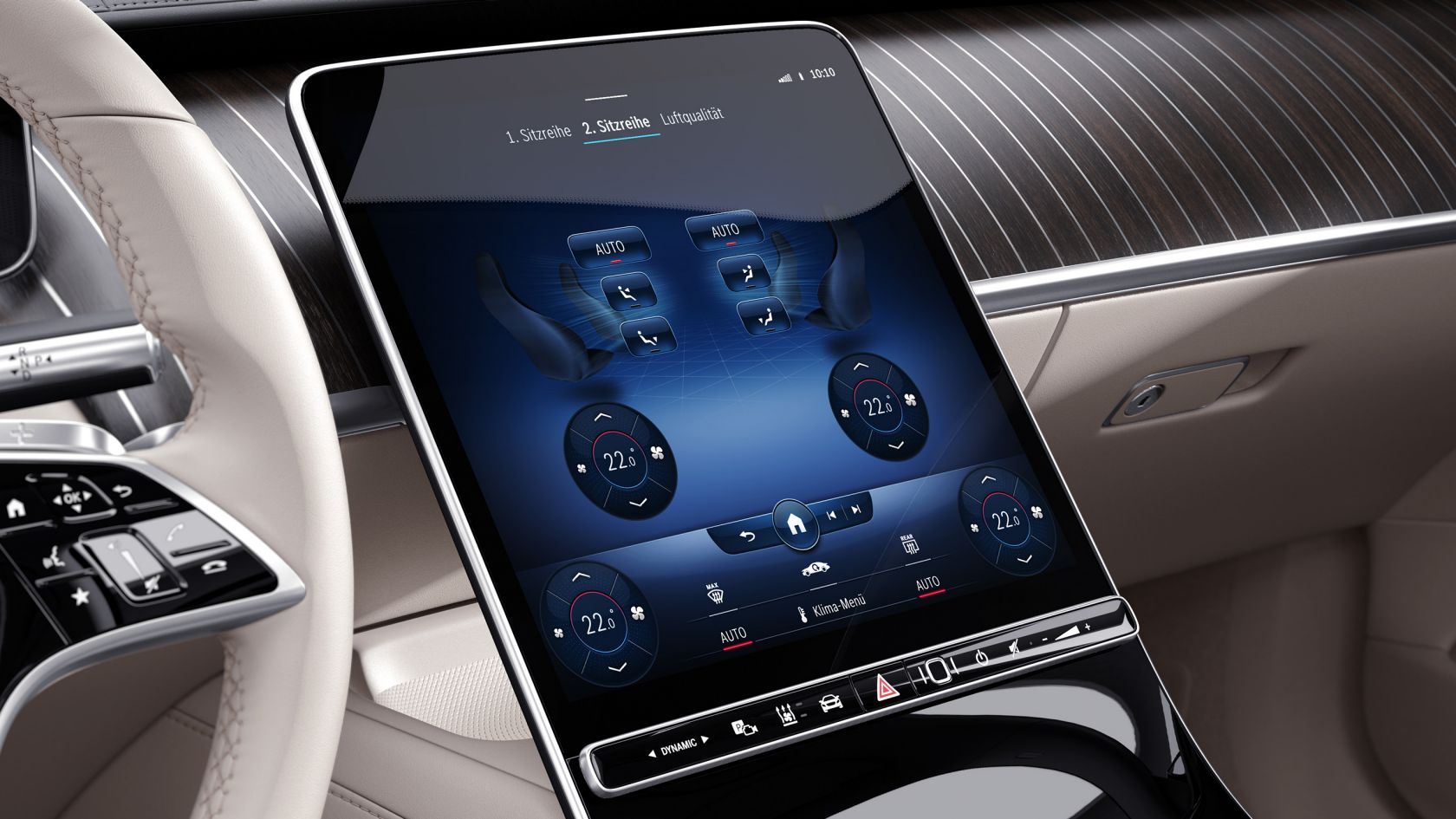 Комфорт Mercedes-Benz S-class Седан Опціональне обладнання системи комфорту #2