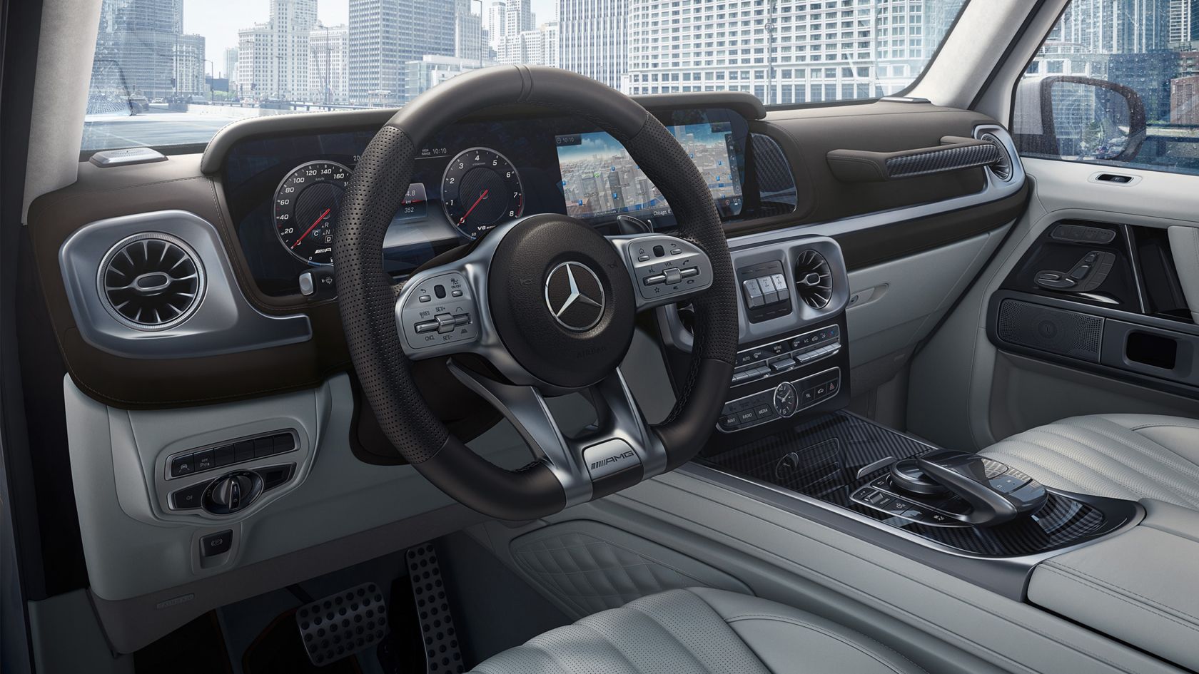Mercedes-AMG G-63 Дизайн интерьера