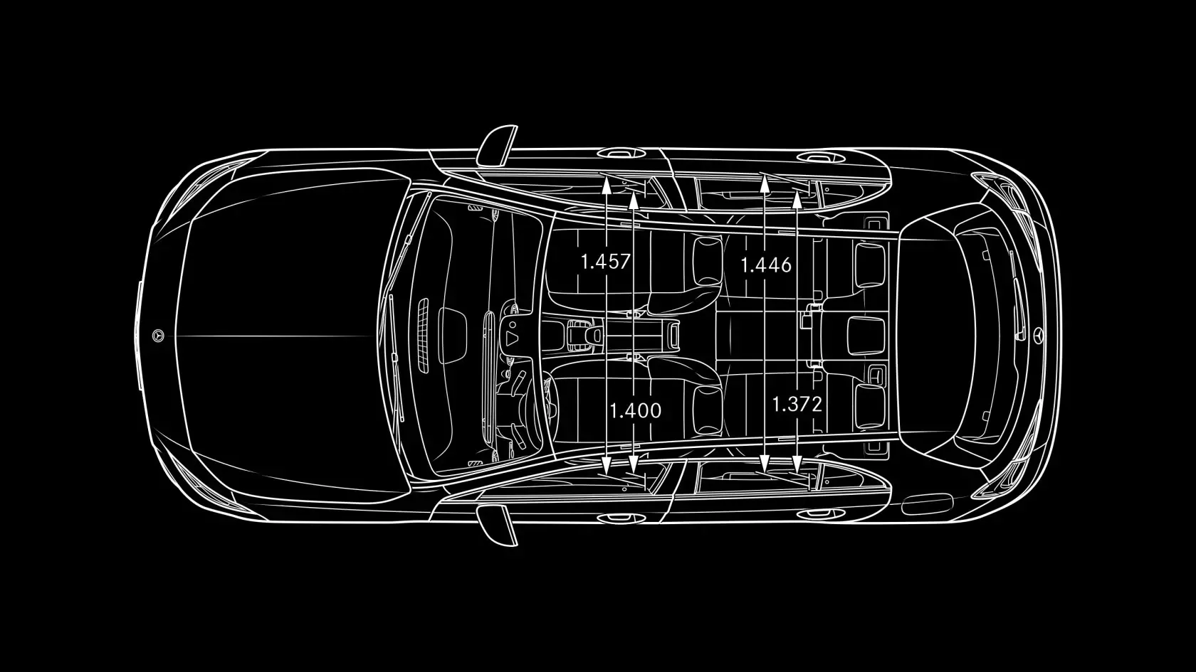 Основные факты про Mercedes-Benz A-Class Хэтчбек Габариты #3