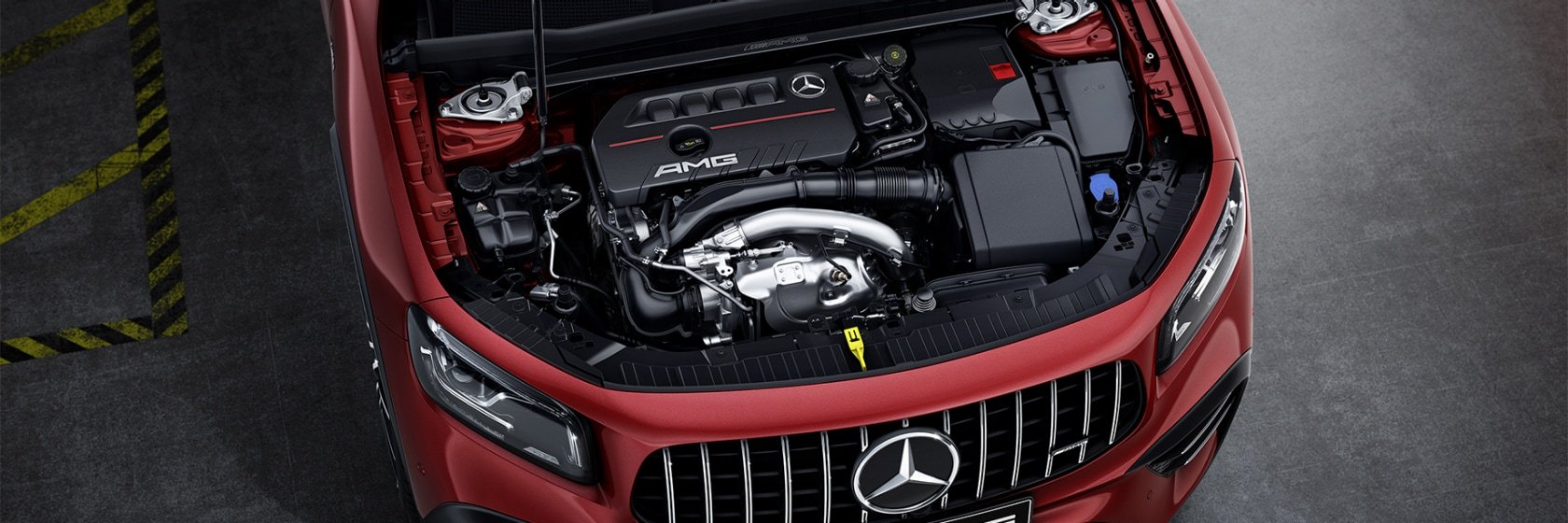 Mercedes-AMG GLB 35 4MATIC Двигун
