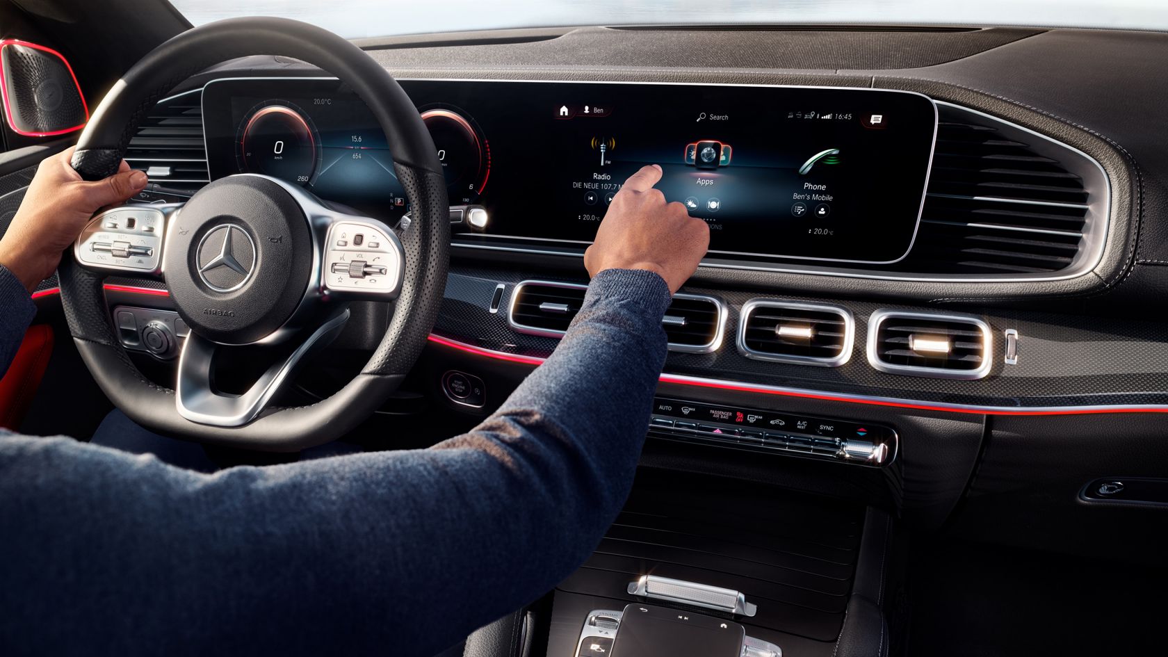 Комфорт Mercedes-Benz GLE Купе Системи управління та індикації #2