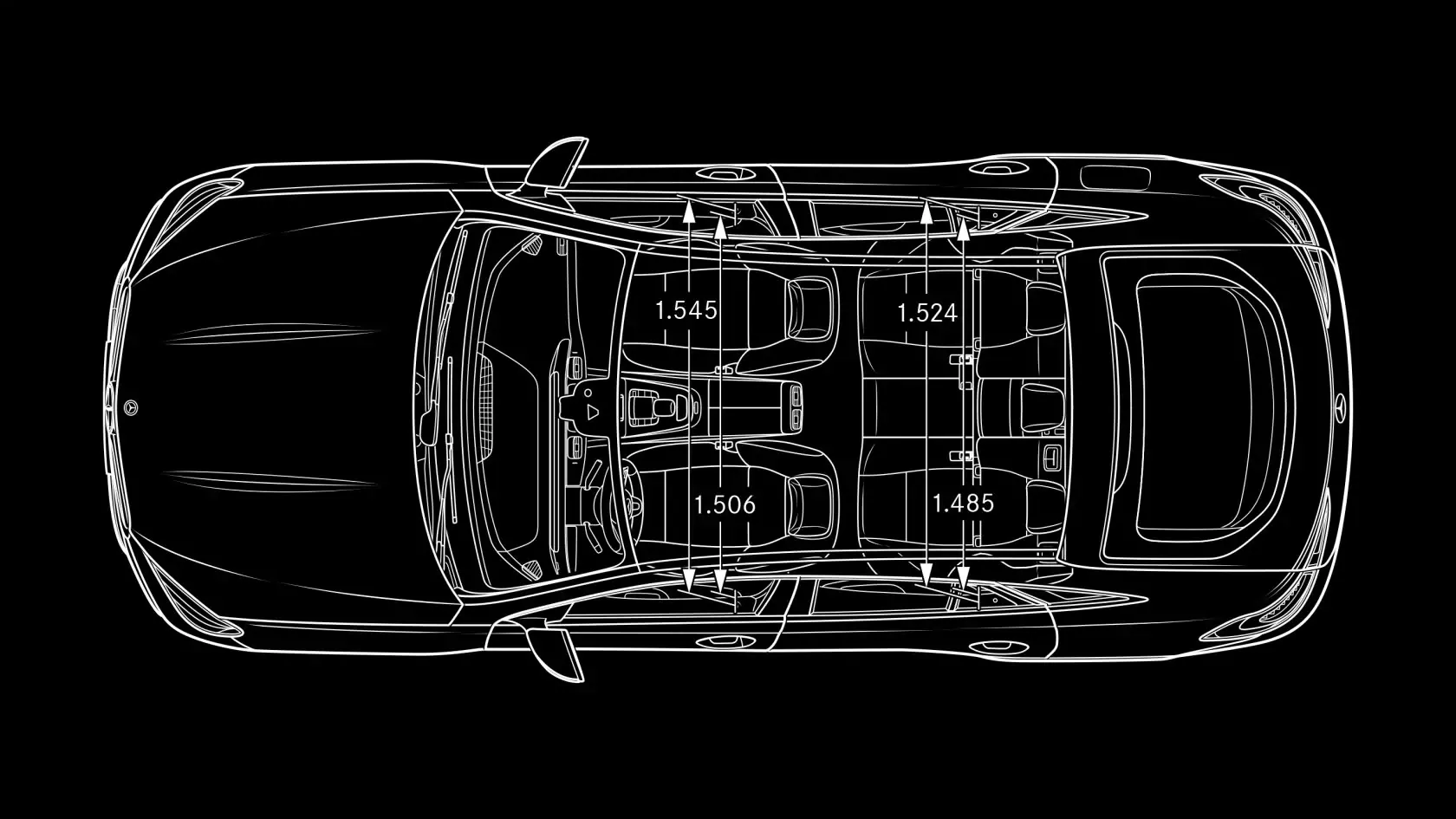 Технічні характеристики Mercedes-Benz GLE Купе Габарити #4