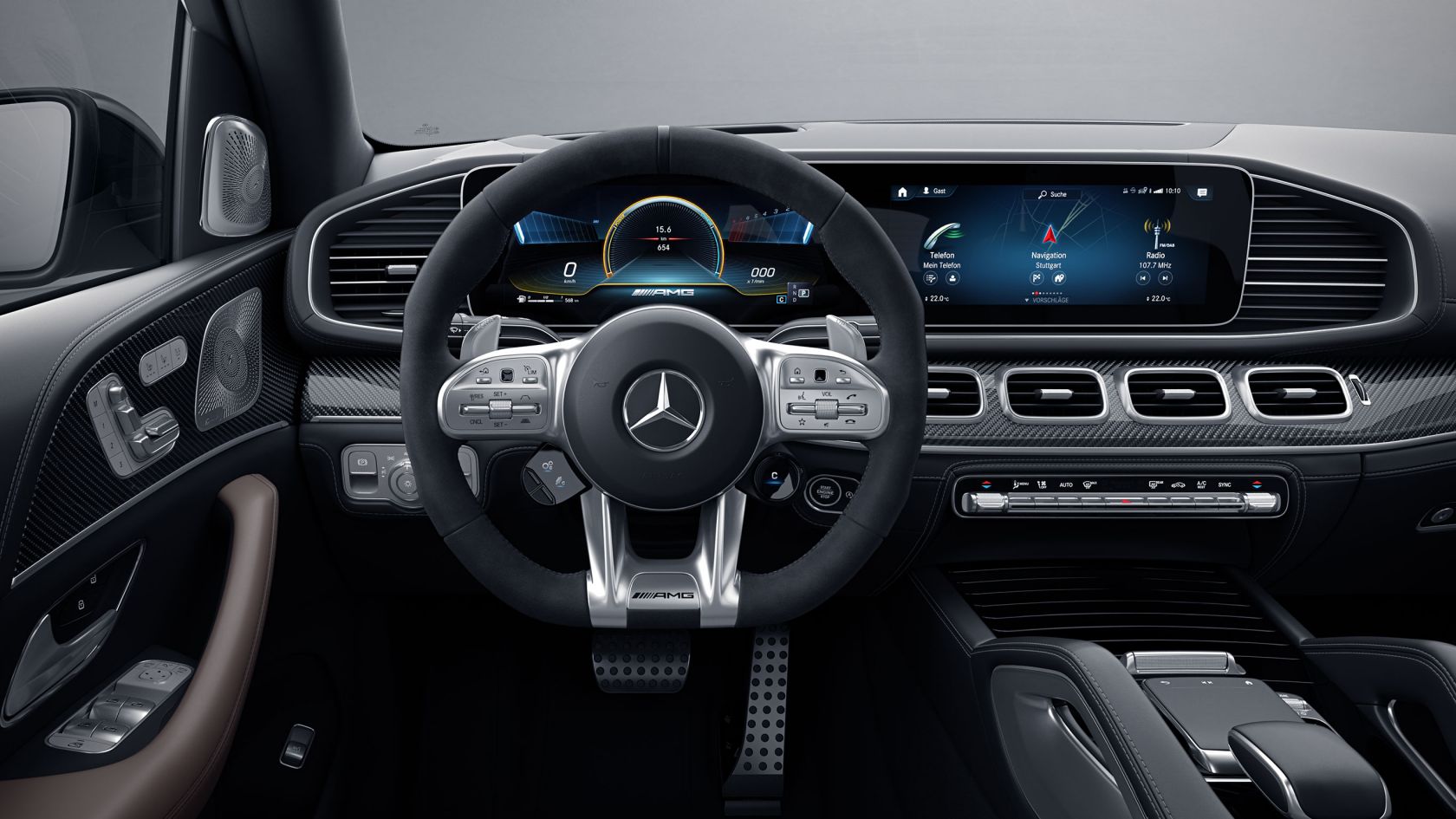 Mercedes-AMG GLS 63 4MATIC+ Дизайн интерьера #1