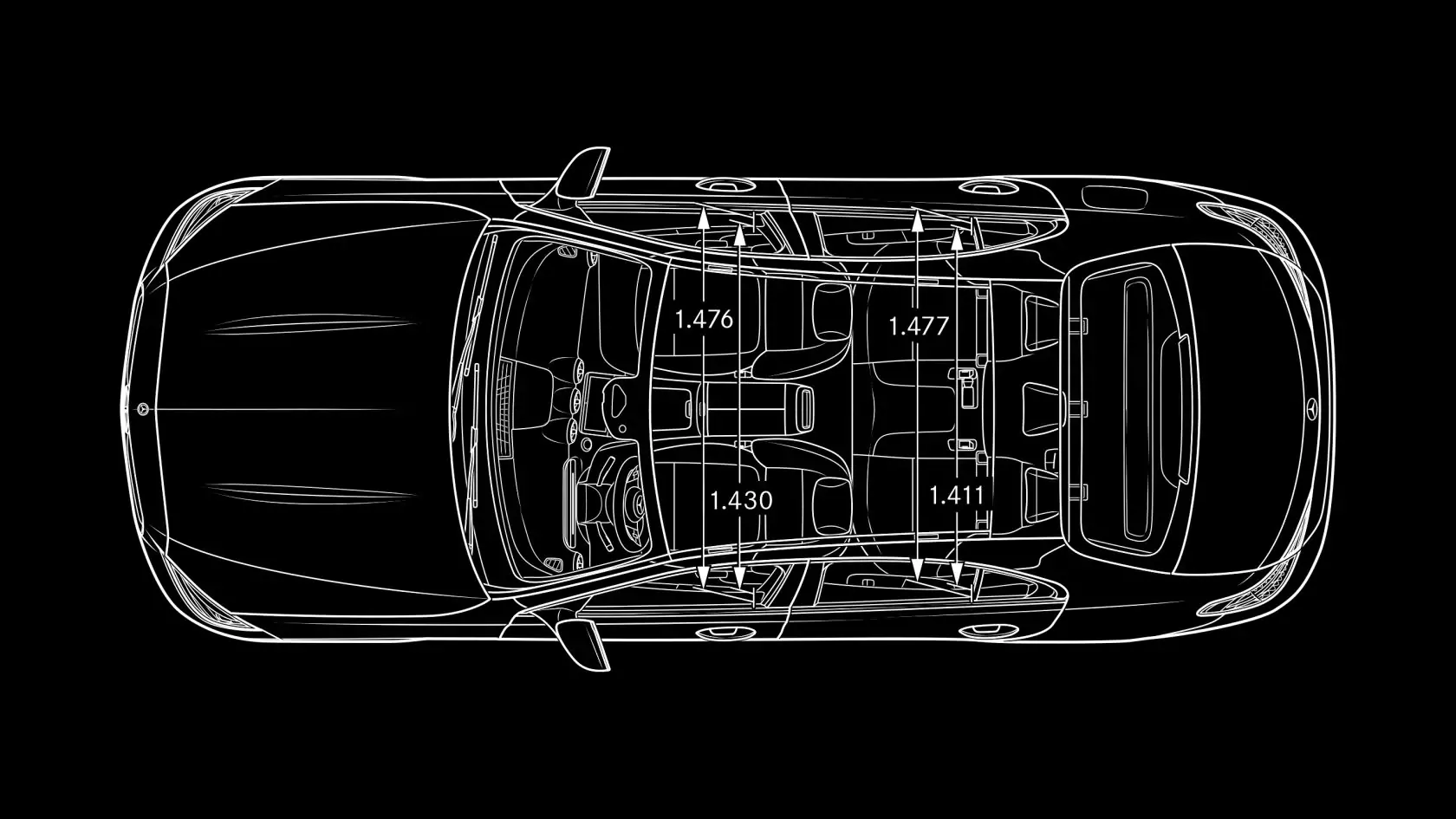 Технические характеристики Mercedes-Benz C-class Седан Размеры #1
