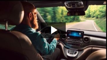 Комфорт Mercedes-Benz V-class Видео про MBUX #3
