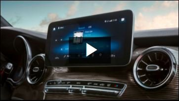 Комфорт Mercedes-Benz V-class Видео про MBUX #2