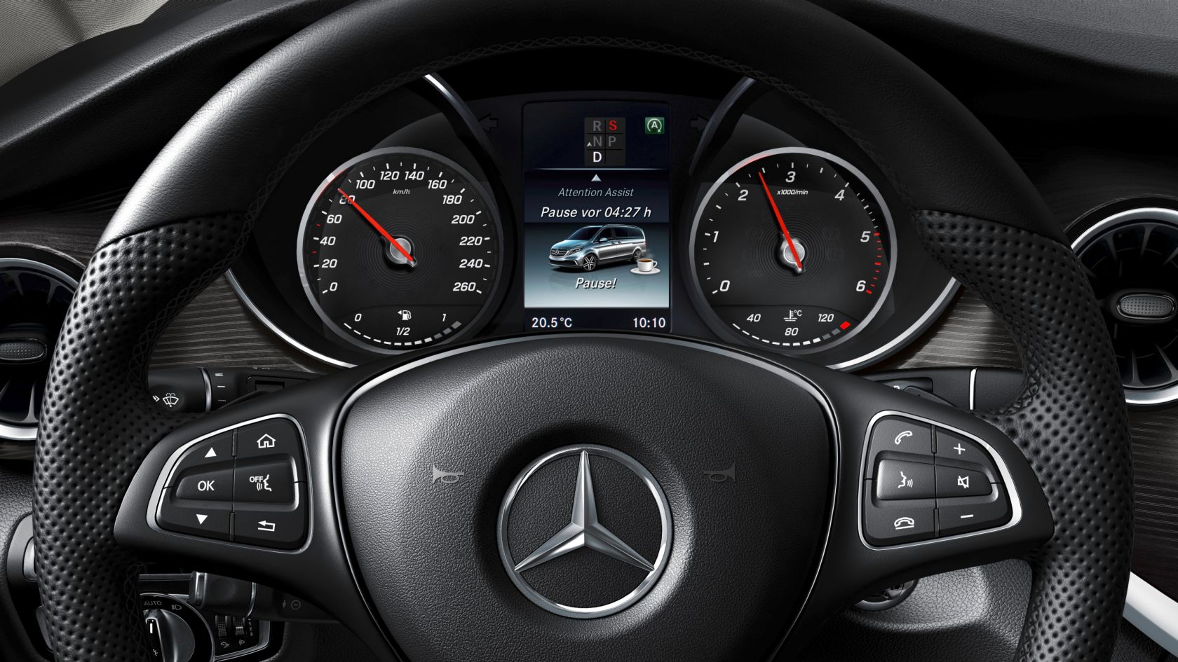 Безопасность Mercedes-Benz V-class Системы помощи и безопасности #3