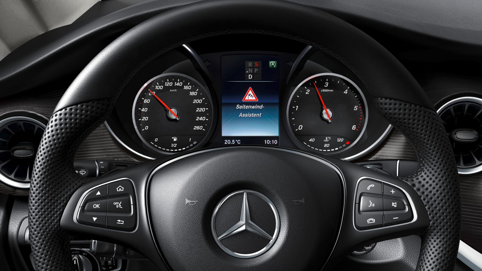 Безопасность Mercedes-Benz V-class Системы помощи и безопасности #1