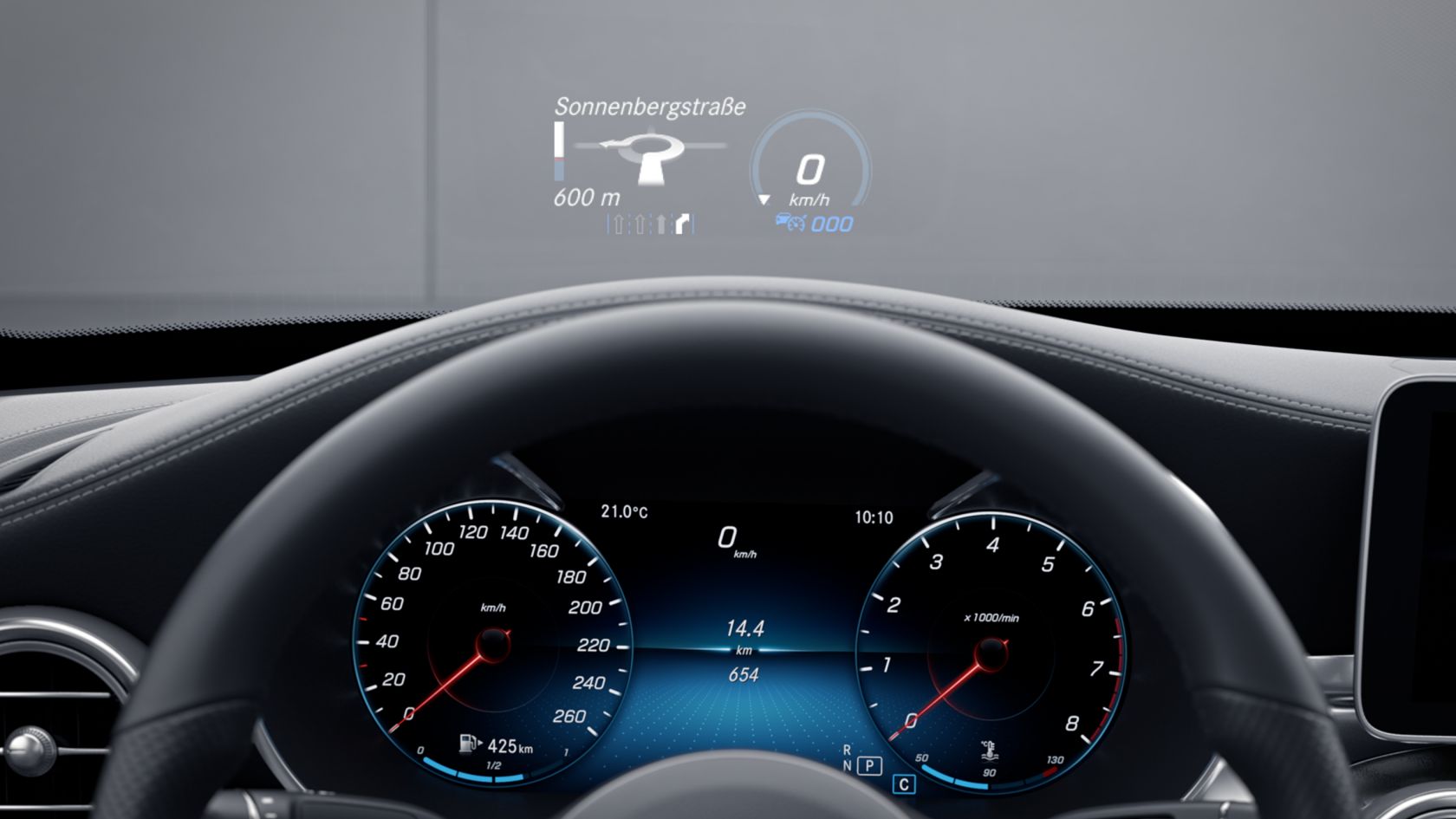 Комфорт Mercedes-Benz С-Class Кабриолет Телематика и навигация. #5