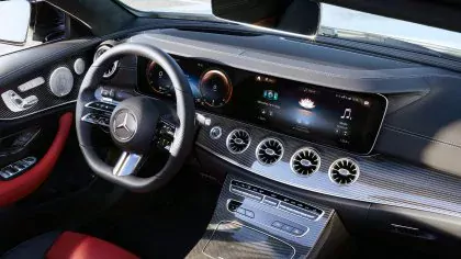 Mercedes-Benz E-class Кабриолет Уникальные особенности модели #3