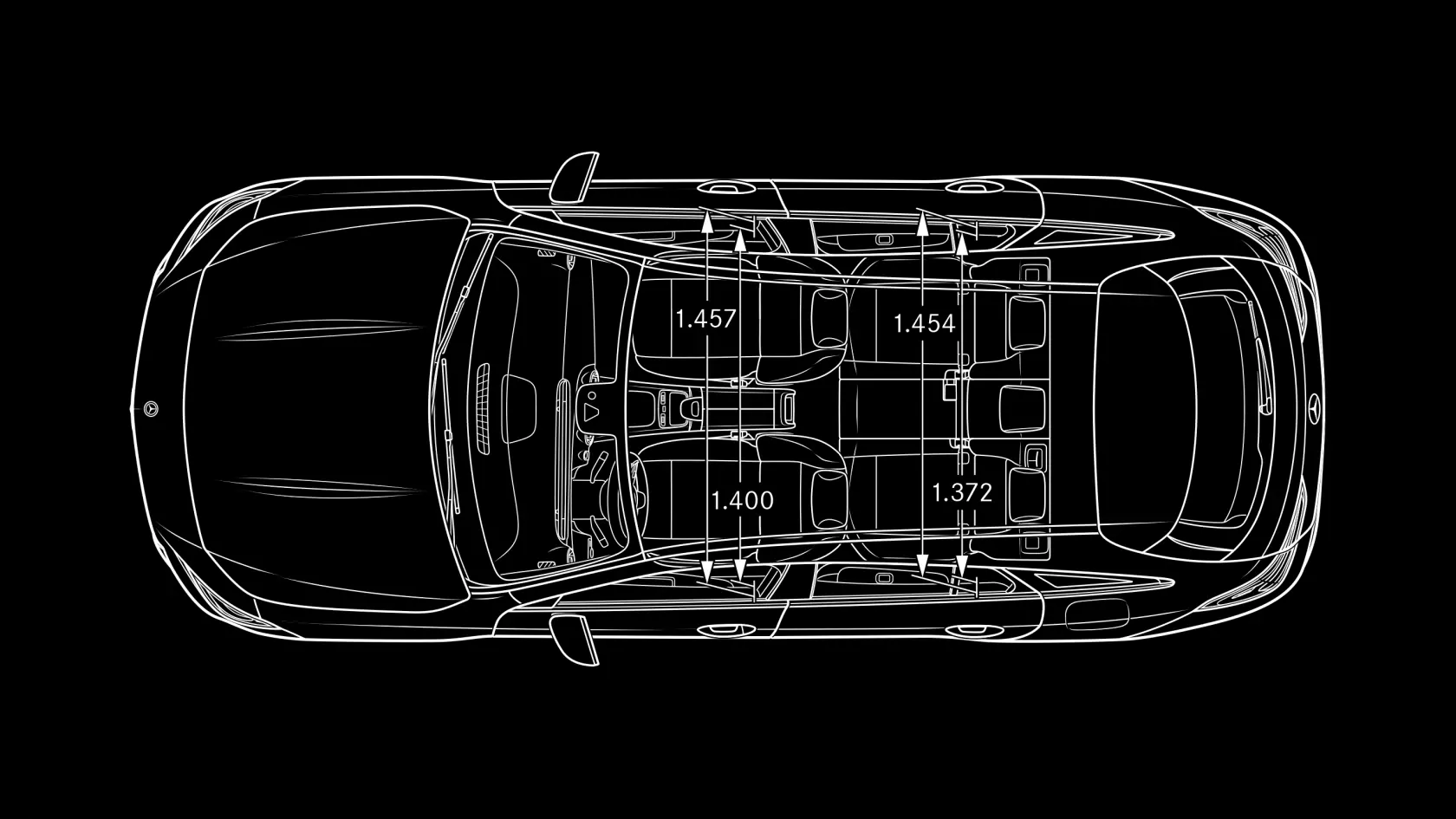 Технічні характеристики Mercedes-Benz CLA Shooting Brake Габарити Mercedes-AMG CLA Shooting Brake #4