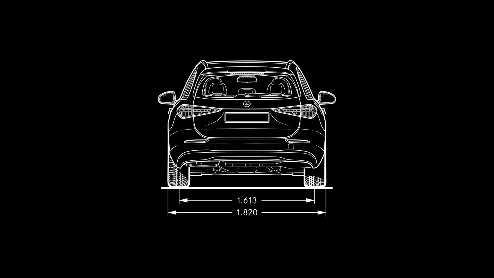 Технические характеристики Mercedes-Benz C-class Универсал Размеры #1