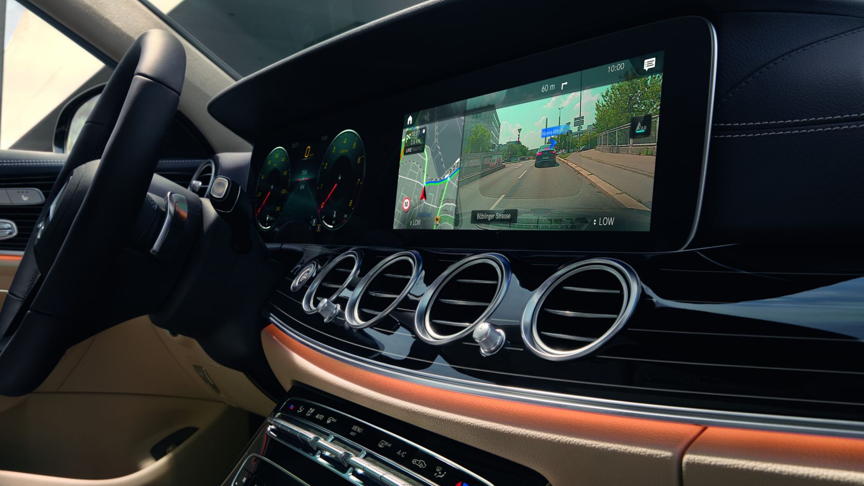 Комфорт Mercedes-Benz E-Class Універсал Цифрова передня панель і MBUX #3