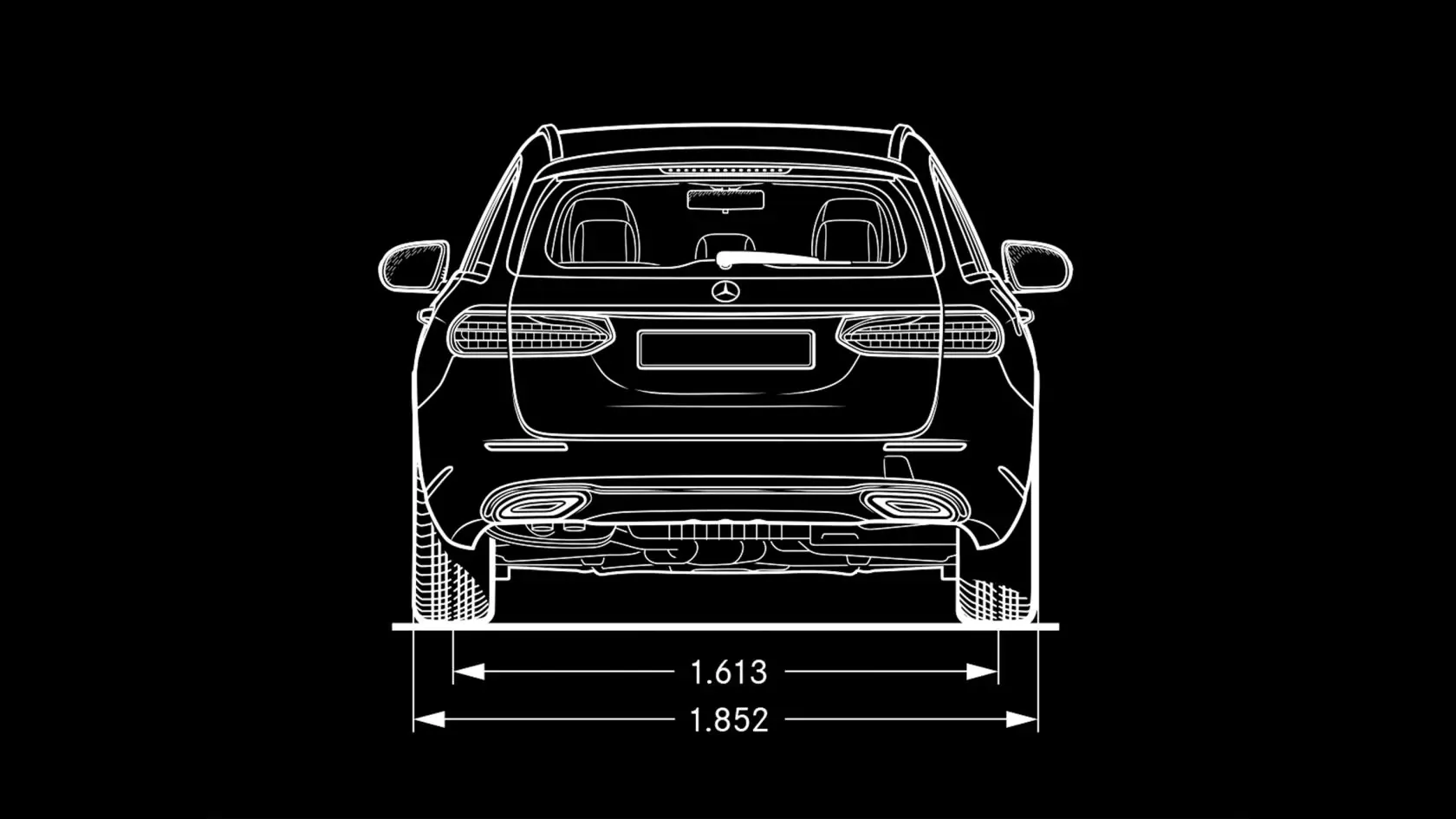 Технические характеристики Mercedes-Benz E-Class Универсал Габариты #4