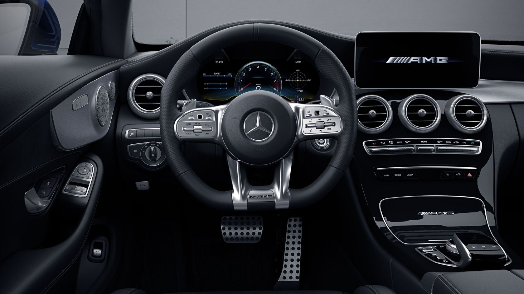 Mercedes-AMG C-class Купе Дизайн інтер’єру - Mercedes-AMG C 63 і Mercedes-AMG C 63 S #1