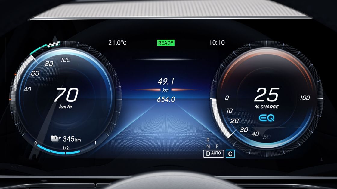 Зарядка і запас ходу Mercedes-EQ EQC Інтелектуальне керування енергією #1