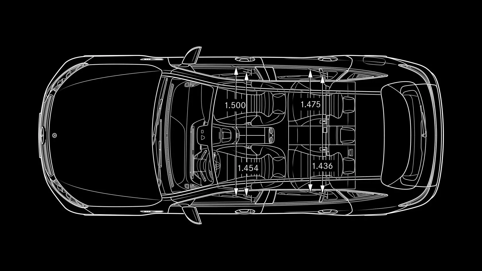 Технические характеристики Mercedes-EQ EQC Габариты #1