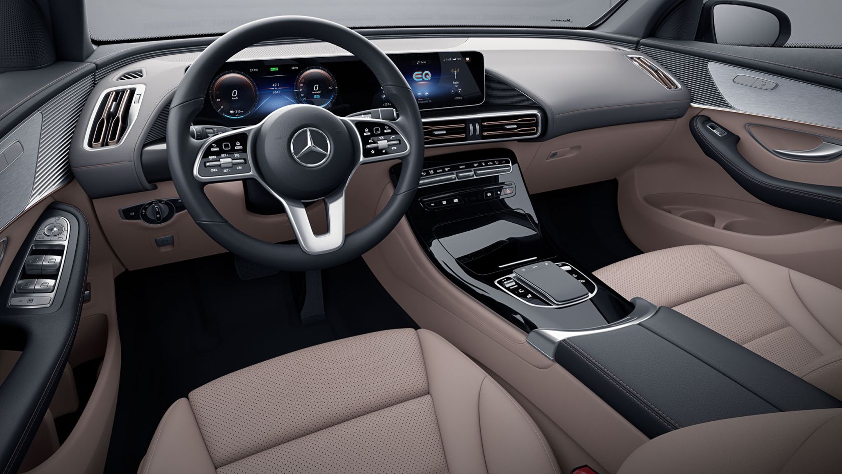 Дизайн Mercedes-EQ EQC Варіанти комплектації - інтер’єр #1