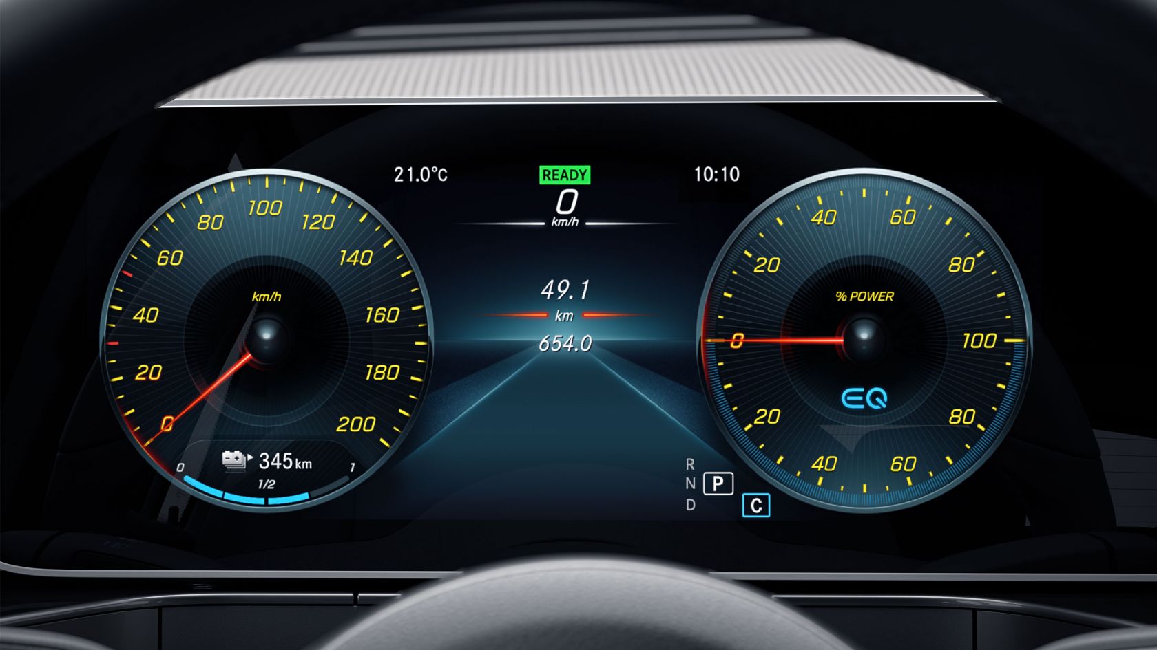 Комфорт Mercedes-EQ EQC Мультимедийная система MBUX #2