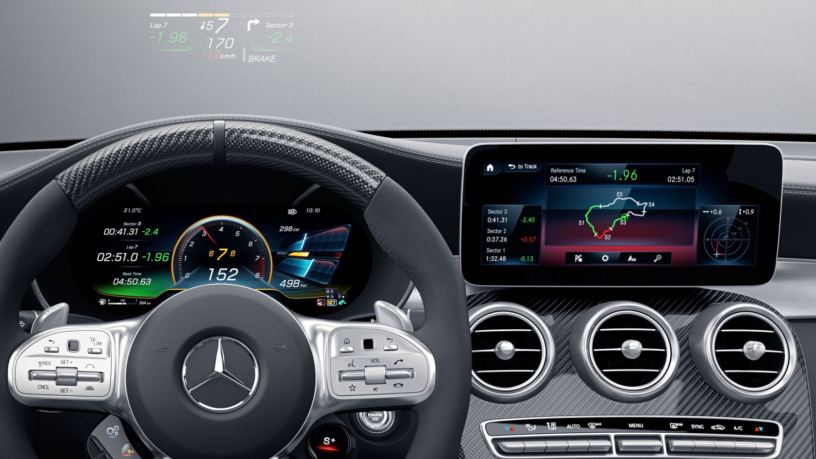 Mercedes-AMG GLC Купе Дизайн интерьера #2
