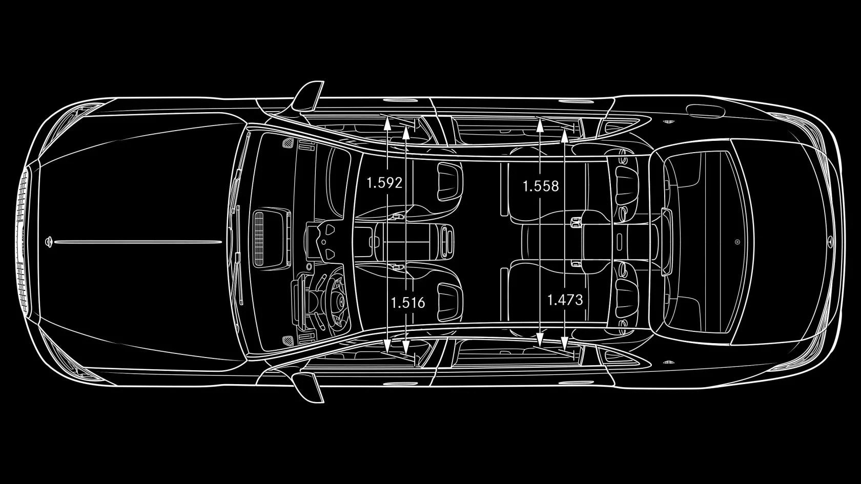 Технічні характеристики Mercedes Maybach S-class Седан Габарити #4