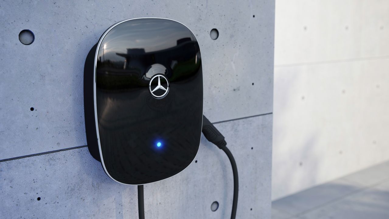 EQS Настенный зарядный модуль Mercedes-Benz Wallbox Home #1