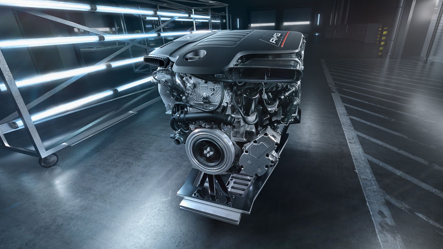 Динамічні характеристики Mercedes-AMG GT 4-дверне Купе Пропозиція двигунів #1