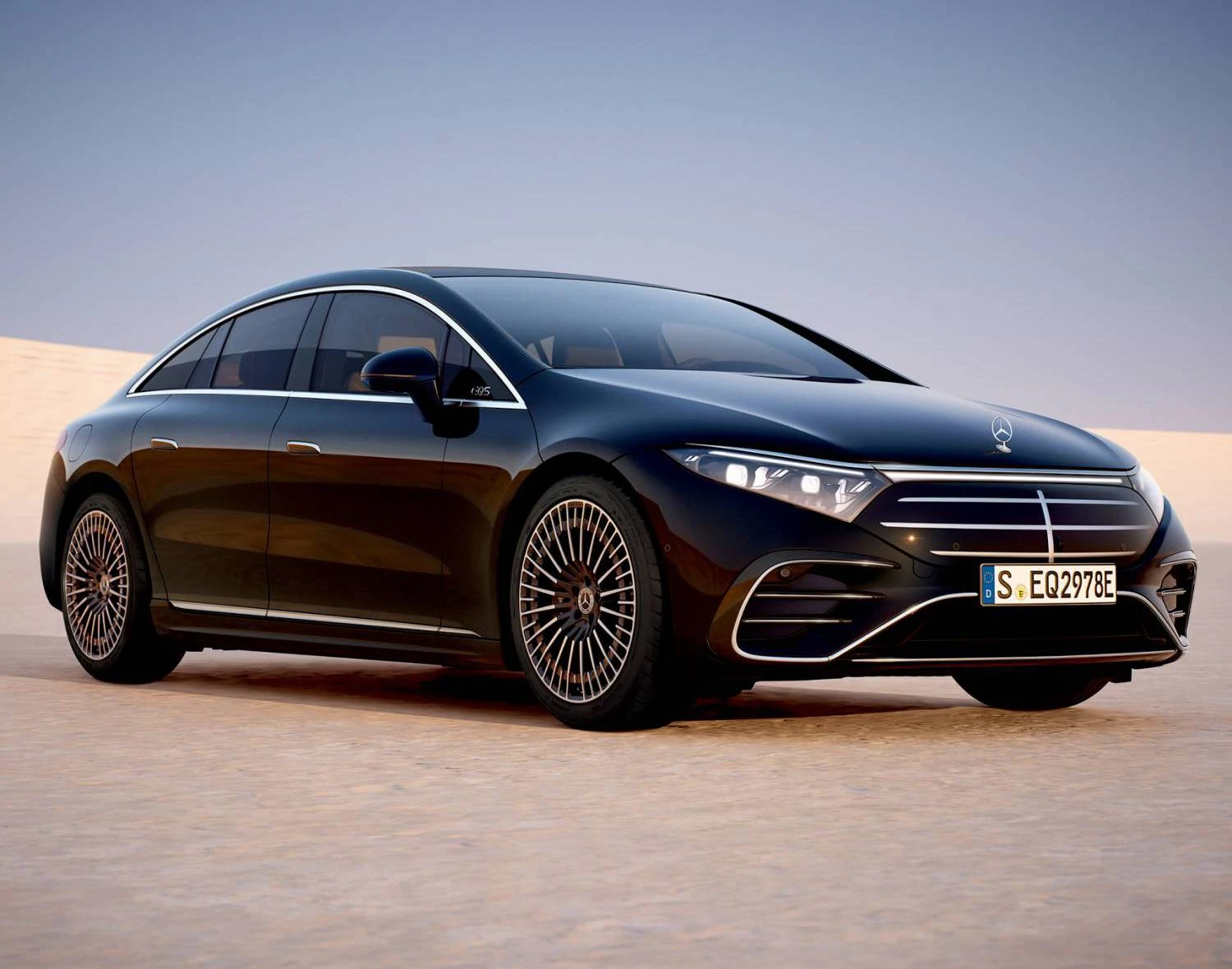 Оновлений Mercedes-Benz EQS Седан