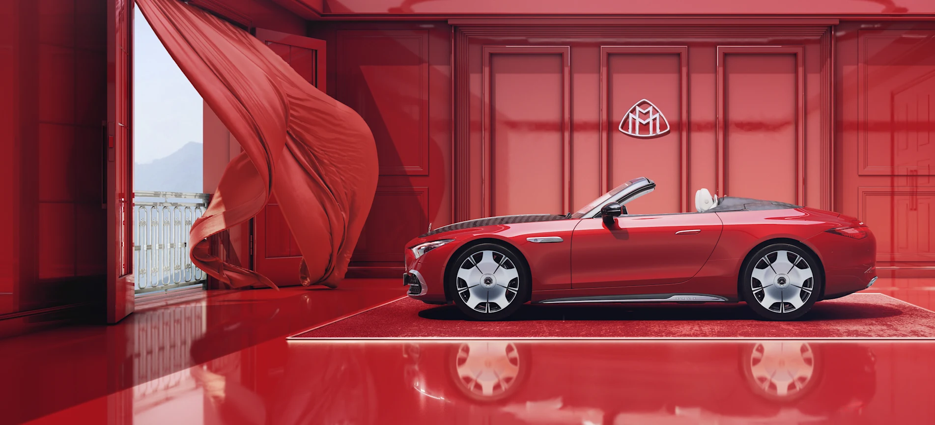 Новий Mercedes-Maybach SL 680 версії Monogram Series
